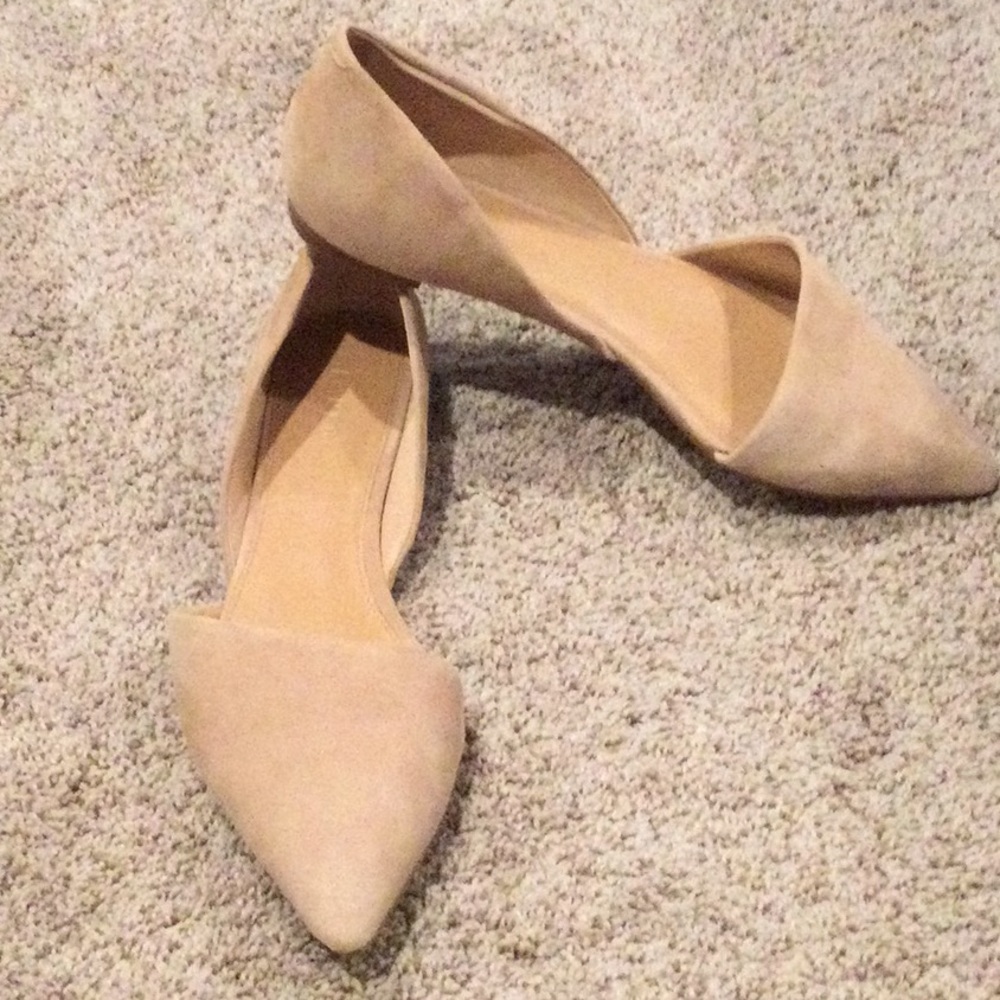 Jcrew size 10 suede flat